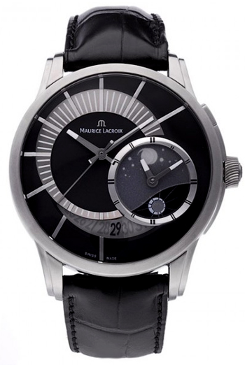 Maurice Lacroix Pontos Decentrique GMT Limtied Edition Mens Watch Model: PT6108-TT031-391