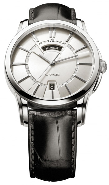 Maurice Lacroix Pontos Day Date Mens Watch Model: PT6158-SS001-13E