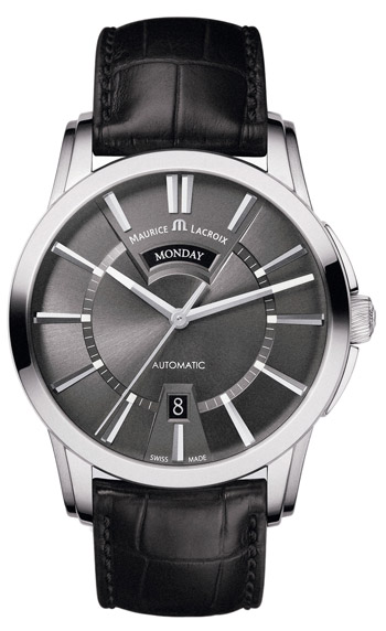 Maurice Lacroix Pontos Day Date Mens Watch Model: PT6158-SS001-23E
