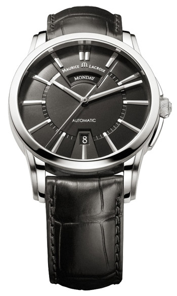 Maurice Lacroix Pontos Day Date Mens Watch Model: PT6158-SS001-33E
