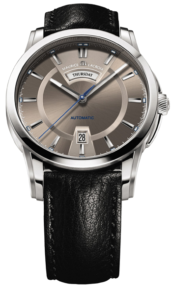 Maurice Lacroix Pontos Day Date Mens Watch Model: PT6158-SS001-73E