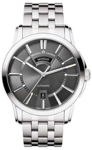 Maurice Lacroix Pontos Day Date Mens Watch Model: PT6158-SS002-23E