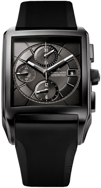 Maurice Lacroix Pontos Rectangulaire Mens Watch Model: PT6197-SS001-331