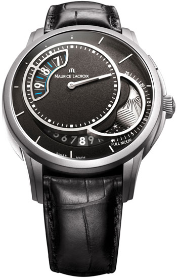 Maurice Lacroix Pontos Decentrique Phase de Lune Mens Watch Model: PT6218-TT031330