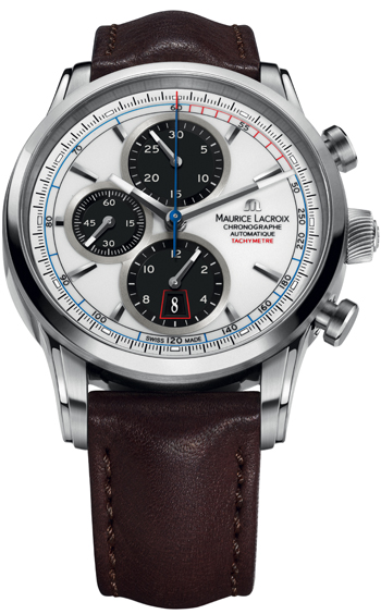 Maurice Lacroix Pontos Chronograph Retro Mens Watch Model: PT6288-SS001-130