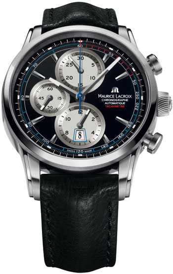 Maurice Lacroix Pontos Chronograph Retro Mens Watch Model: PT6288-SS001-330