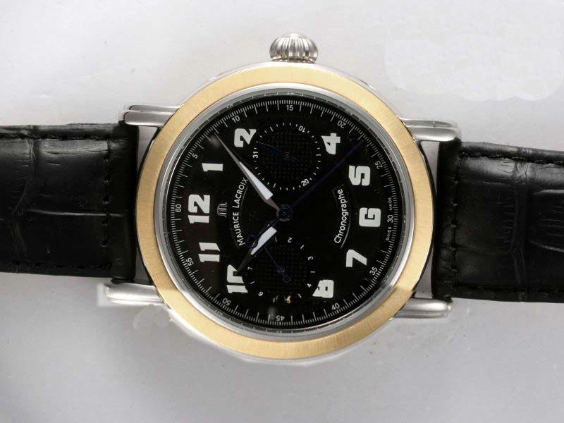 Maurice Lacroix Masterpiece Venus MP7038-WG101-120 18K Gold Case Midsize Round Watch