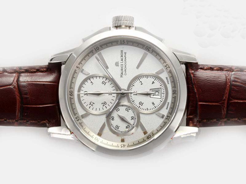 Maurice Lacroix Pontos Chronographe Valgranges PT6008-SS002-331 42mm Automatic Midsize Watch
