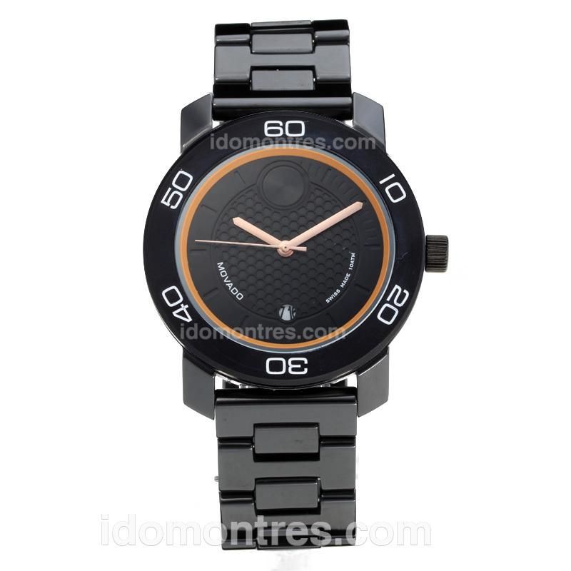 Movado Full Ceramic with Black Dial